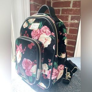 Betsy Johnson NY 💕Mini BackPack 💕Floral Velvet